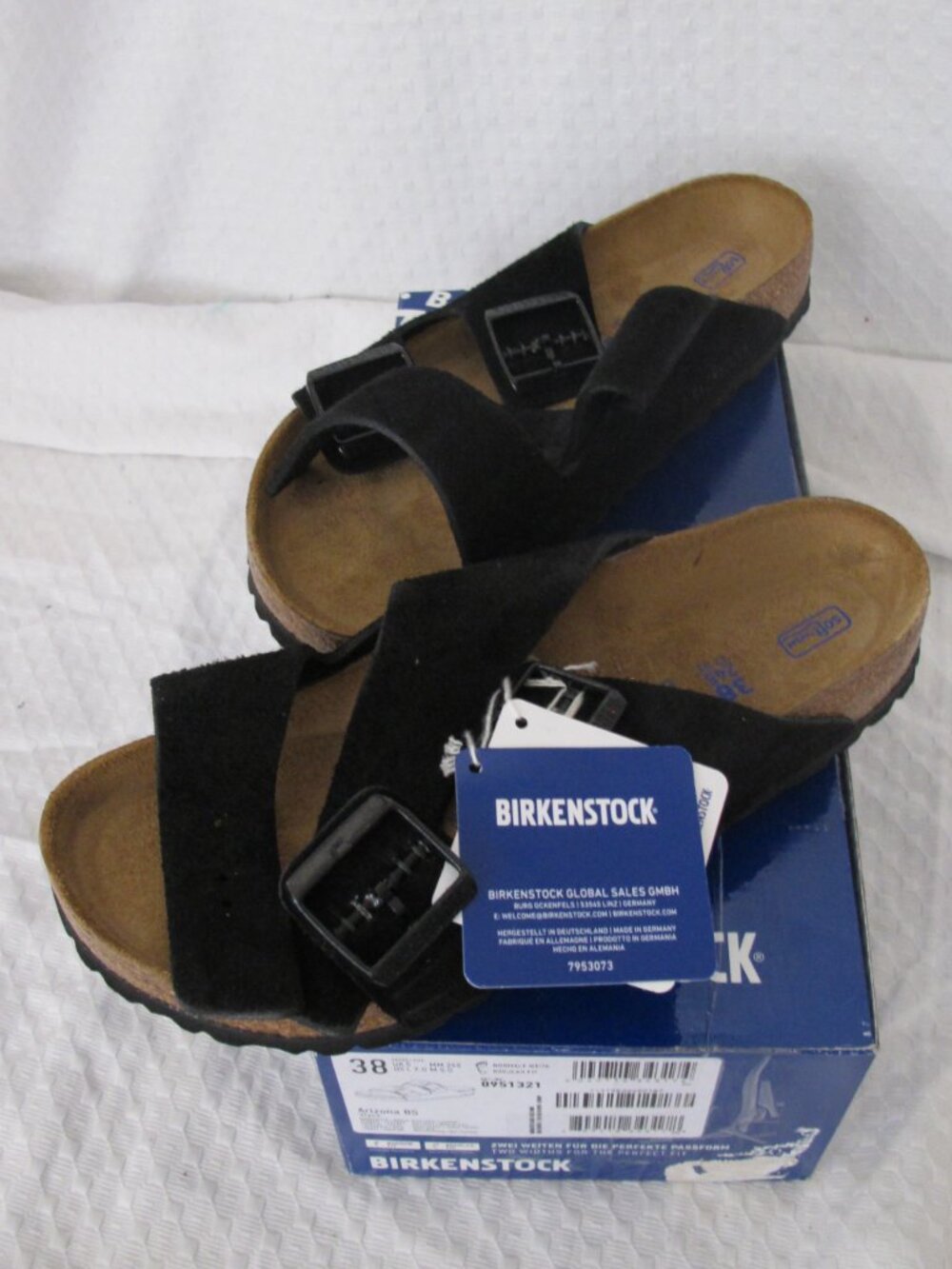Birkenstock Arizona Black Sandals - Picture 2 of 12